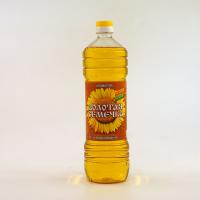 Масло подсолнечное нераф. "Золотая семечка" Ароматное 1л/15 Штуки