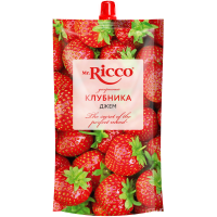 Джем Mr.Ricco КЛУБНИКА дой-пак 300гр 
