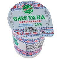 Сметана 20% 400гр. "Мокшанская" классическая