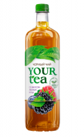 Напиток чай "Your tea" черный со вкусом лесных ягод 1,0л ЧЗ