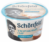 Сыр творожный ТМ "Schonfeld" сливочный  65%, 140г