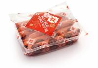 Колб. сосиски весовые "ВКУСНЫЕ С ТЕЛЯТИНОЙ" высшего сорта (Брест)~1,6кг 