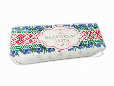 Сыр весовой Беларускае злата  45% Молочный мир ~3кг 