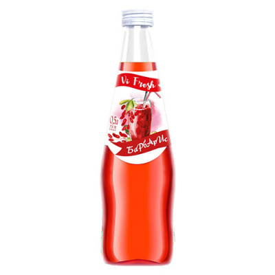 Напиток "Vi FRESH" б/а сильногаз. "Барбарис" 0,5л ст/б