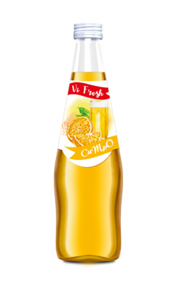 Напиток "Vi FRESH" б/а сильногаз. "Ситро" 0,5л ст/б ЧЗ