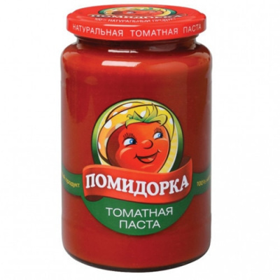 Томатная паста "Помидорка" ст/б 480мл