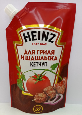 Кетчуп "Хайнц" Для гриля и шашлыка 320гр.