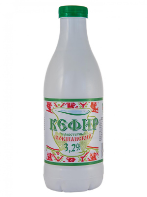 Кефир 3.2% 930гр. "Мокшанский" термостатный 