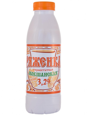 Ряженка 3.2% 450гр. "Мокшанская" термостатная бут.